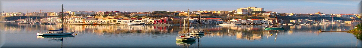 Una vista de uno de los mas vellos puertos del mundo, con casi cico kilometros de largo en una entrada natural, puerto de mahon